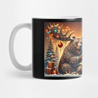 Punk Bear Moose . Mug